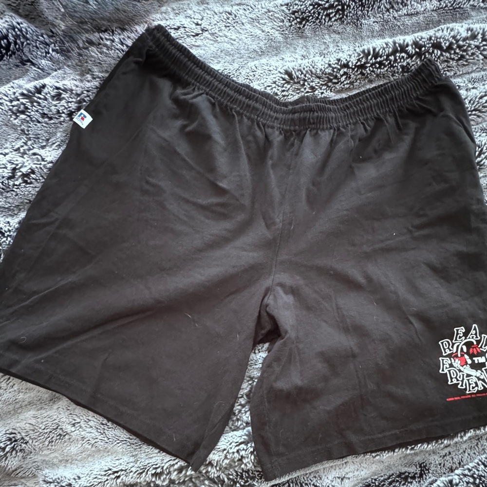 Real friends Black Men's Shorts